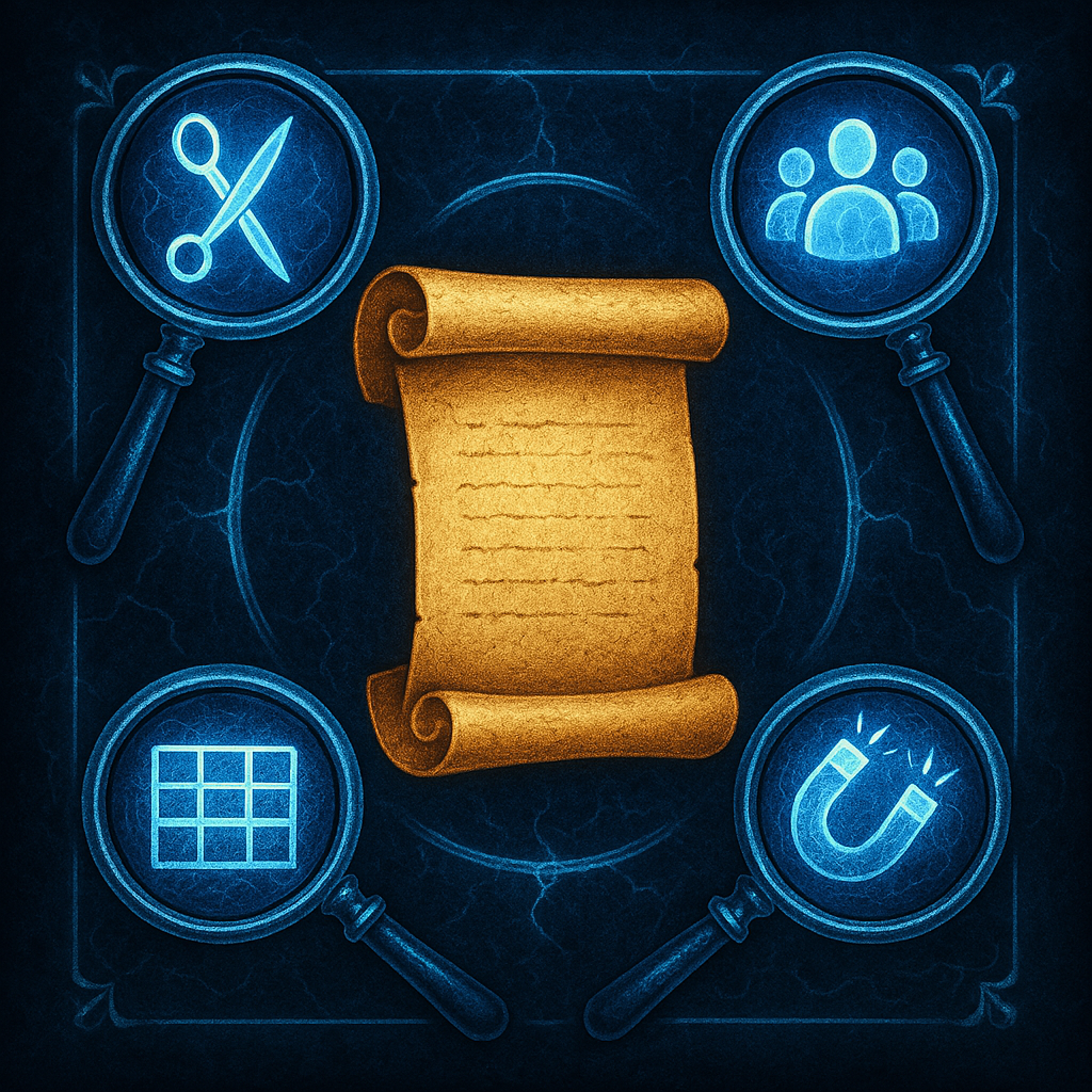 As Lentes da Extração